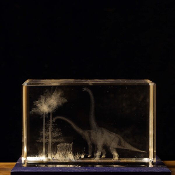 Dino Longneck Glass cube